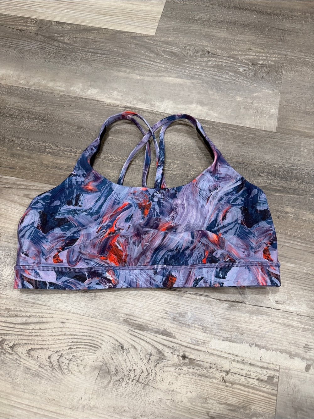 Lululemon Energy Bra *Medium Support, B–D Cups
Atmospheric Purple Multi
